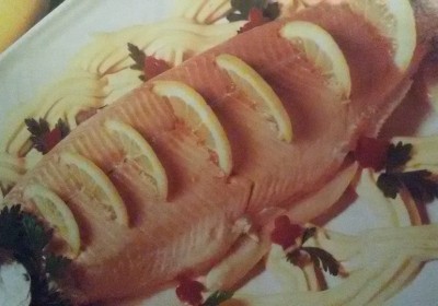 salmone freddo con limone